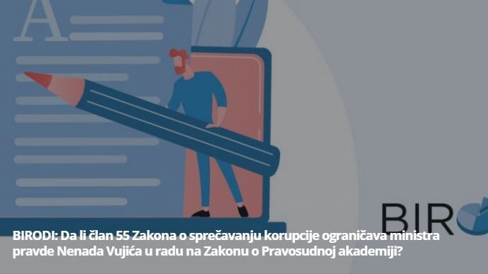 Vujić u sukobu interesa?